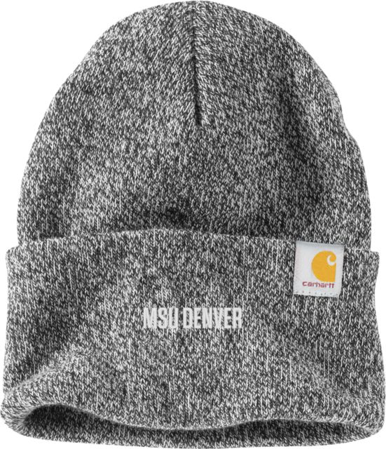MSU Denver Carhartt Knit Beanie w/Cuff MSU Denver Flat