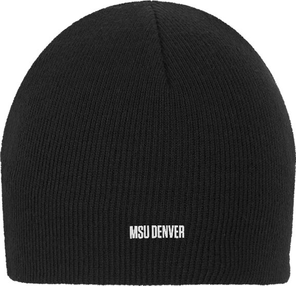 MSU Denver Knit Beanie MSU Denver Flat