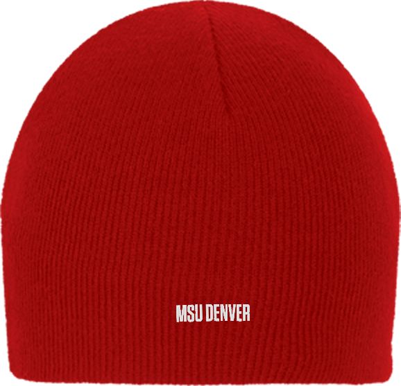 MSU Denver Knit Beanie MSU Denver Flat
