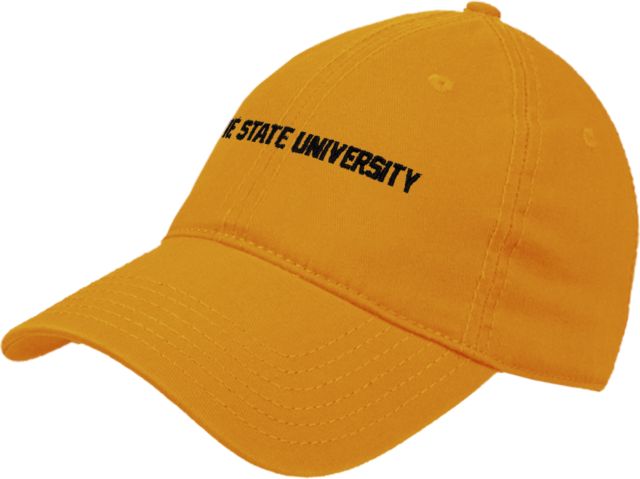 Bowie State Unstructured Adjustable Low Profile Hat Bowie State University Flat - ONLINE ONLY