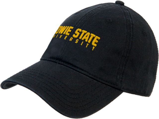Bowie State Unstructured Adjustable Low Profile Hat Bowie State University Arched - ONLINE ONLY