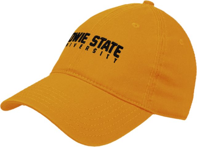 Bowie State Unstructured Adjustable Low Profile Hat Bowie State University Arched - ONLINE ONLY