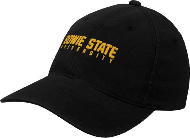 Bowie State Flexfit Structured Low Profile Hat Bowie State University Arched - ONLINE ONLY