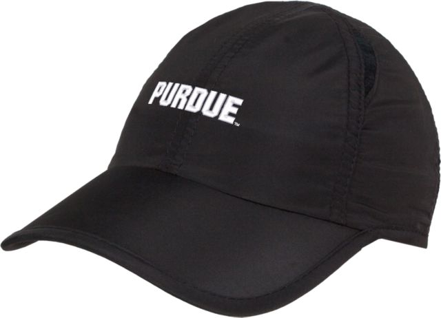 Purdue Ladies Performance Cap Purdue Athletic Wordmark
