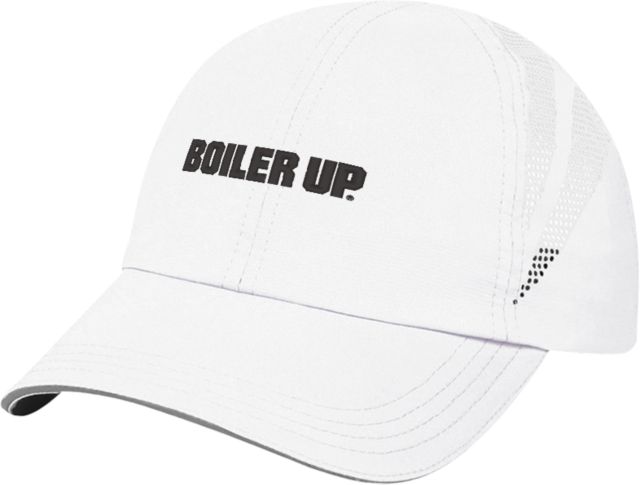 Purdue Ladies Performance Cap Boiler Up Athletic Wordmark