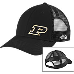 Purdue The North Face Vintage Ultimate Trucker Hat Primary Athletic Mark