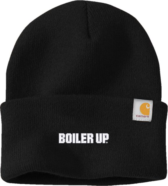 Purdue Carhartt Knit Beanie w/Cuff Boiler Up Athletic Wordmark