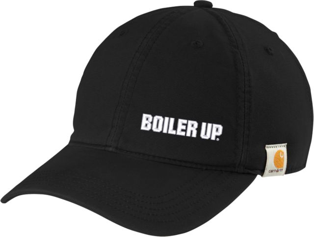 Purdue Carhartt Cotton Adjustable Canvas Hat Boiler Up Athletic Wordmark