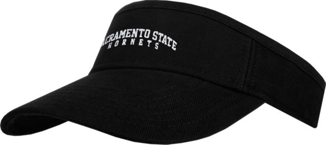 Sacramento State Brushed Bull Denim Visor Arched Sacramento State Hornets - ONLINE ONLY