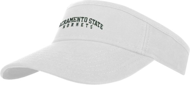 Sacramento State Brushed Bull Denim Visor Arched Sacramento State Hornets - ONLINE ONLY