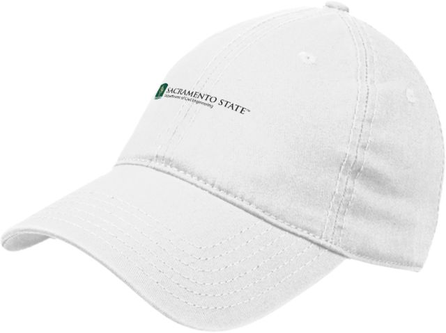 Sacramento State Unstructured Adjustable Low Profile Hat Sac State Dept of Civil Engineering - ONLINE ONLY