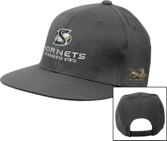 Sacramento State Flat Bill Snapback Hat Official Logo - ONLINE ONLY