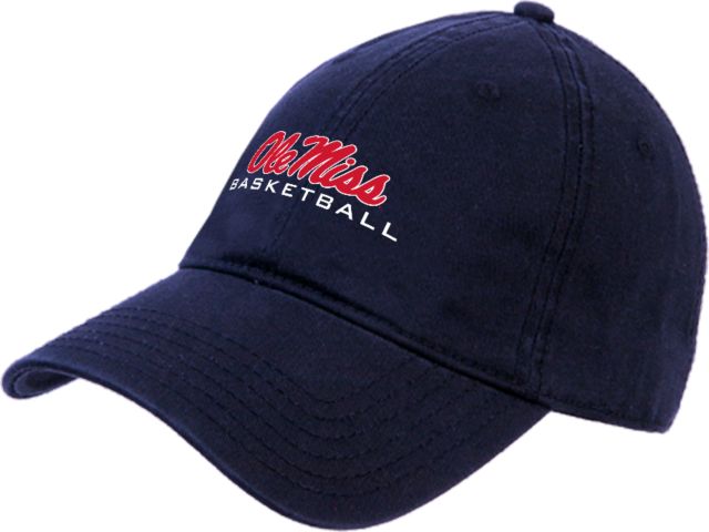 Ole Miss Unstructured Adjustable Low Profile Hat Ole Miss Basketball - ONLINE ONLY