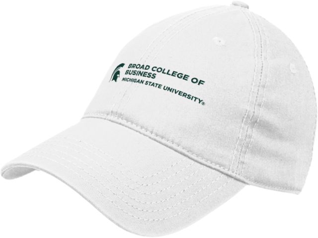 Michigan State Unstructured Adjustable Low Profile Hat MSU Broad College of Business - ONLINE ONLY