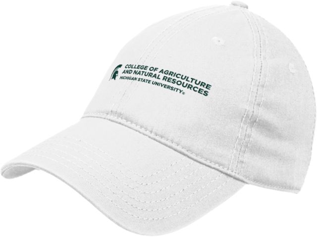 Michigan State Unstructured Adjustable Low Profile Hat MSU College of Agriculture and Natural Resources - ONLINE ONLY