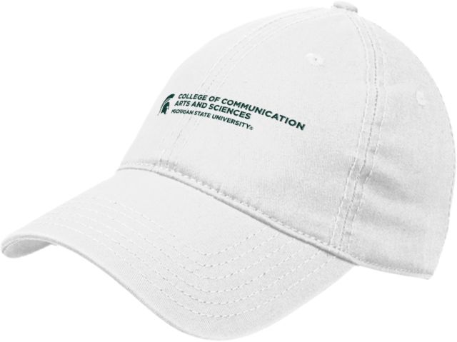 Michigan State Unstructured Adjustable Low Profile Hat MSU College of Communication Arts and Sciences - ONLINE ONLY