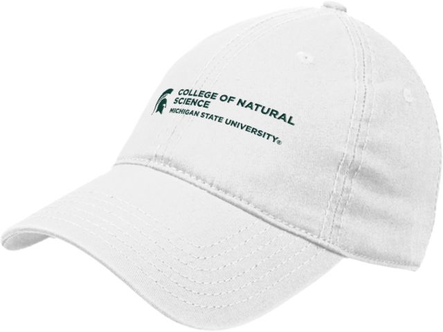 Michigan State Unstructured Adjustable Low Profile Hat MSU College of Natural Science - ONLINE ONLY