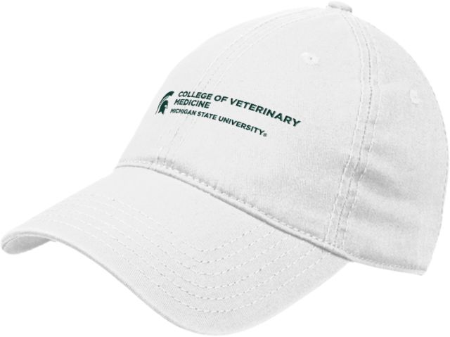 Michigan State Unstructured Adjustable Low Profile Hat MSU College of Veterinary Medicine - ONLINE ONLY