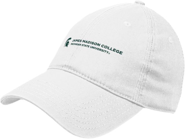Michigan State Unstructured Adjustable Low Profile Hat MSU James Madison College - ONLINE ONLY