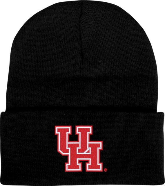 Houston Knit Beanie w/Cuff UH Interlocking - ONLINE ONLY