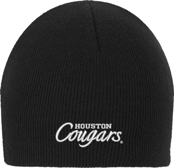 Houston Knit Beanie Houston Cougars Script - ONLINE ONLY