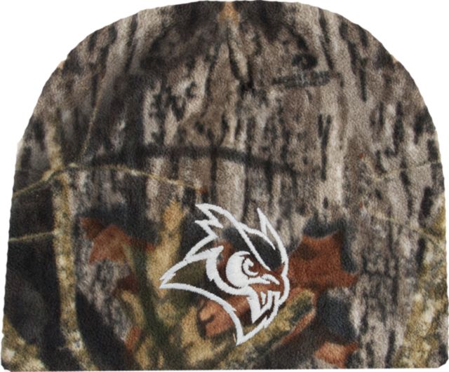 Rice Camo Fleece Beanie Owl Head - ONLINE ONLY