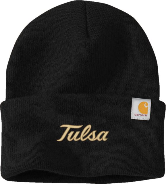 Tulsa Carhartt Knit Beanie w/Cuff Tulsa Wordmark - ONLINE ONLY