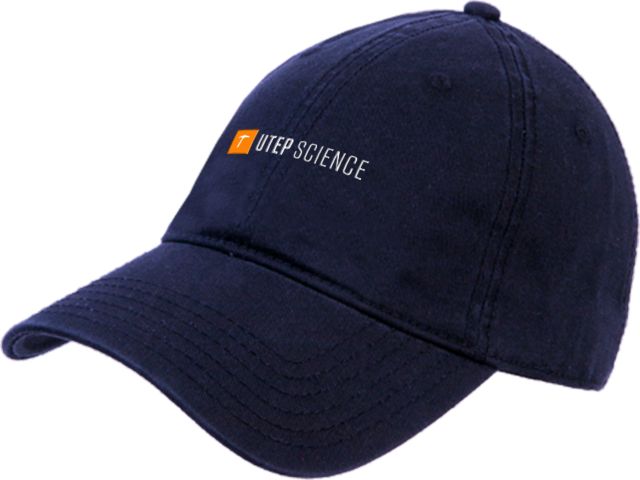 UTEP Unstructured Adjustable Low Profile Hat UTEP College of Science - ONLINE ONLY