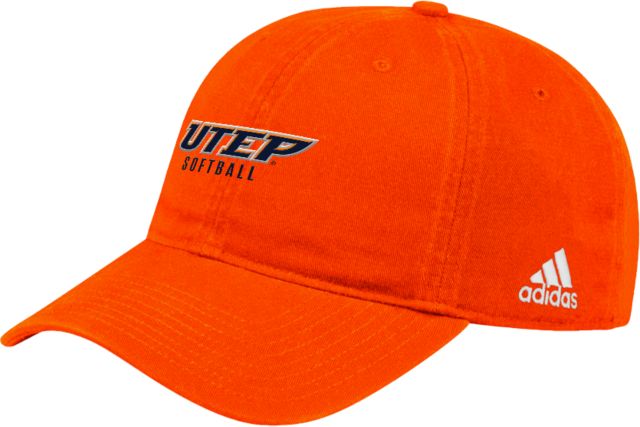 UTEP Adidas Adjustable Washed Slouch Softball