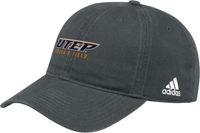 UTEP Adidas Adjustable Washed Slouch Track and Field