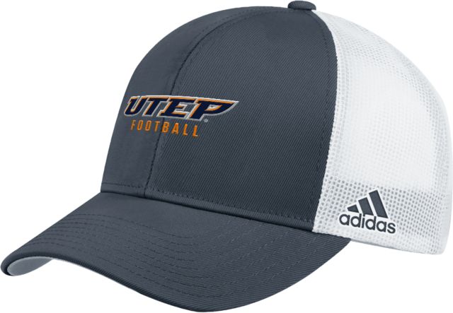 UTEP Adidas Structured Adjustable Mesh Hat Football