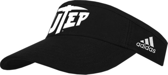 UTEP Adidas Adjustable Visor Primary University Mark