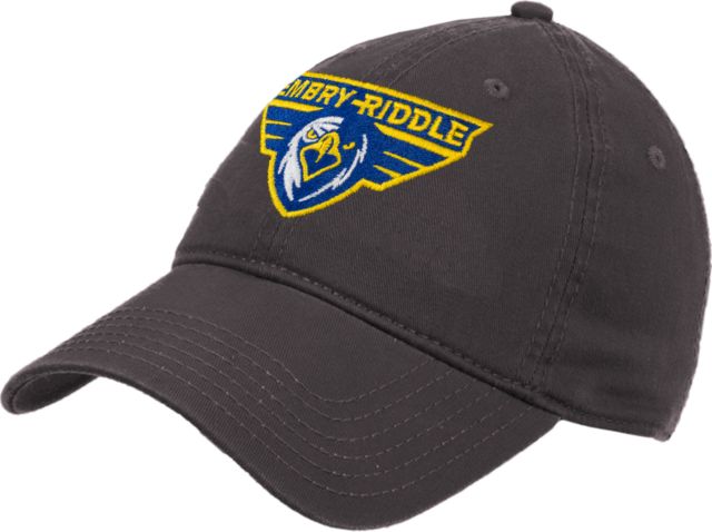 Embry Riddle Prescott Twill Unstructured Low Profile Hat Athletic Mark - ONLINE ONLY