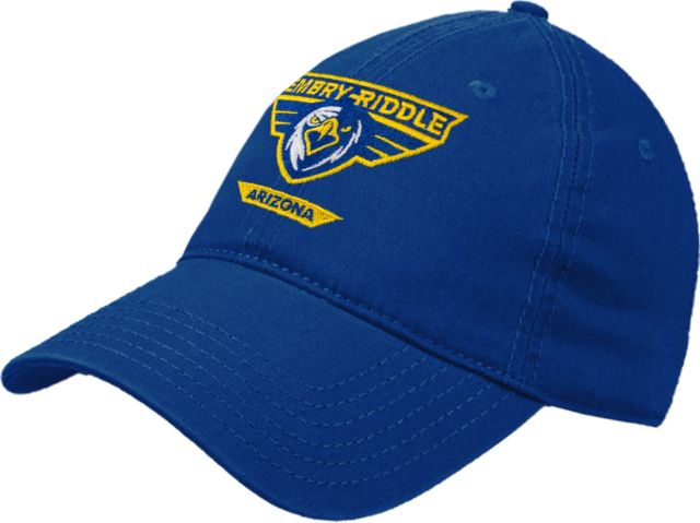 Embry Riddle Prescott Twill Unstructured Low Profile Hat Athletic Mark - Arizona - ONLINE ONLY