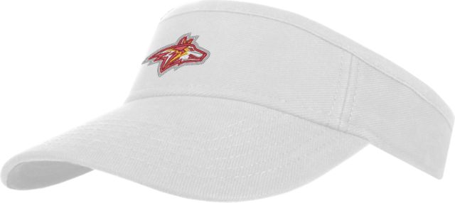 Alvernia Brushed Bull Denim Visor Golden Wolf Head - ONLINE ONLY