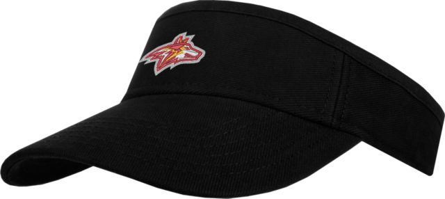 Alvernia Brushed Bull Denim Visor Golden Wolf Head - ONLINE ONLY