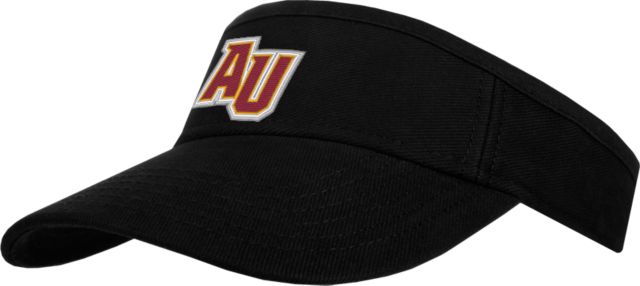 Alvernia Brushed Bull Denim Visor AU Lettermark - ONLINE ONLY