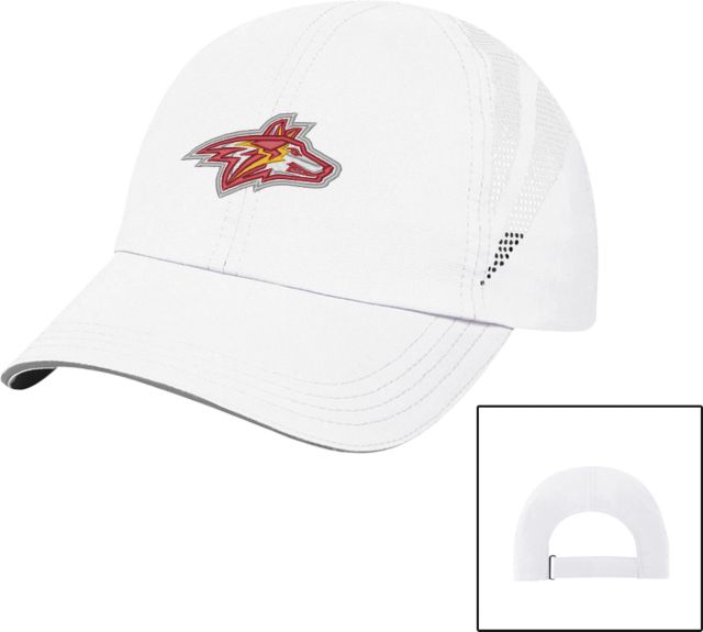 Alvernia Ladies Performance Cap Golden Wolf Head - ONLINE ONLY