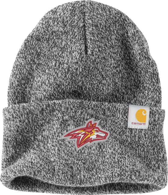 Alvernia Carhartt Knit Beanie w/Cuff Golden Wolf Head - ONLINE ONLY
