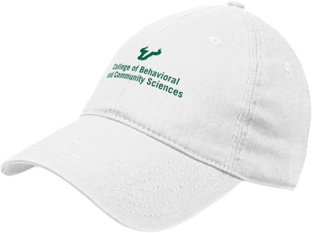 South Florida Unstructured Adjustable Low Profile Hat College of Behavioral and Community Sciences - ONLINE ONLY