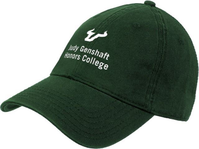 South Florida Unstructured Adjustable Low Profile Hat Judy Genshaft Honors College - ONLINE ONLY