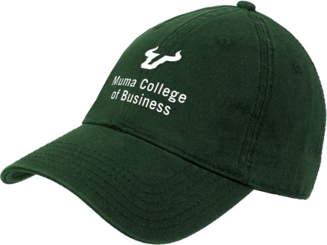South Florida Unstructured Adjustable Low Profile Hat Muma College of Business - ONLINE ONLY