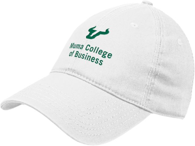 South Florida Unstructured Adjustable Low Profile Hat Muma College of Business - ONLINE ONLY