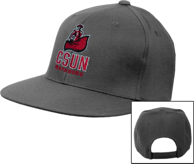 Cal State Northridge Matadors University Snapback Hat New Red 