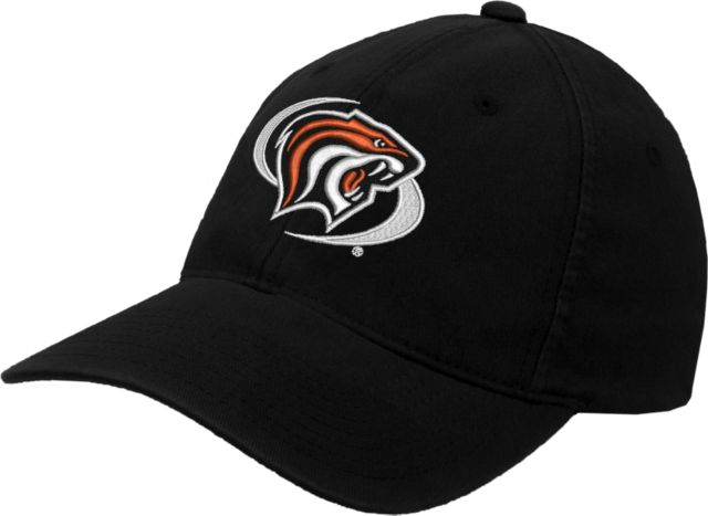 Pacific Tigers Flexfit Structured Low Profile Hat Pacific Powercat Primary Mark - ONLINE ONLY
