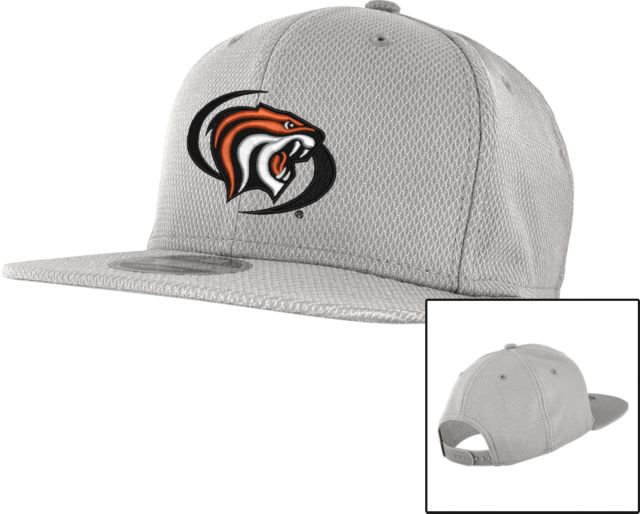 Pacific Tigers New Era Diamond Era 9Fifty Snapback Hat Pacific Powercat Primary Mark - ONLINE ONLY