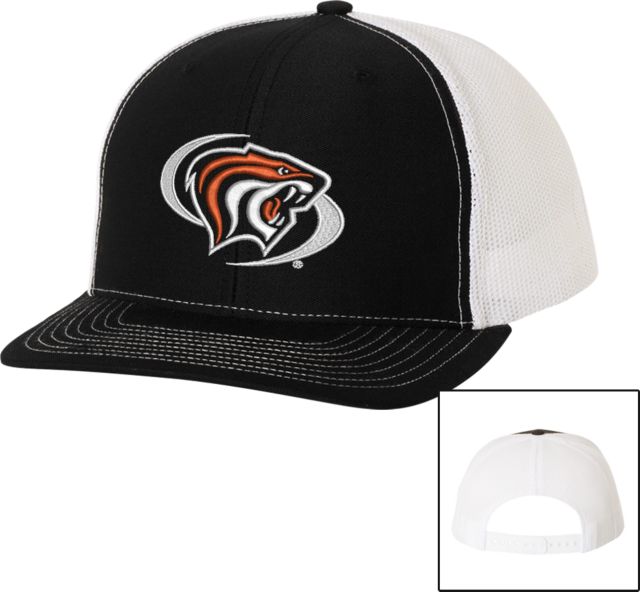 Pacific Tigers Richardson Trucker Hat Pacific Powercat Primary Mark - ONLINE ONLY