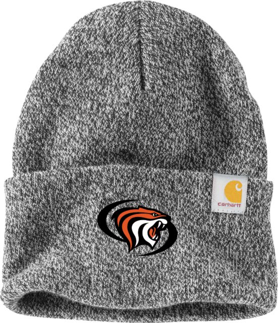 Pacific Tigers Carhartt Knit Beanie w/Cuff Pacific Powercat Primary Mark - ONLINE ONLY