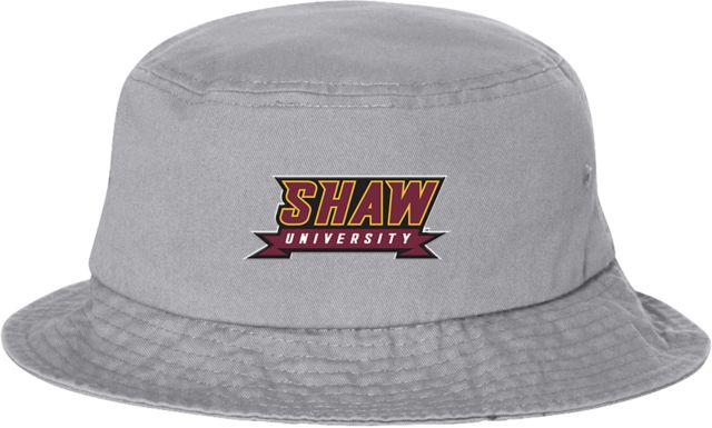 Shaw University Sportsman Bucket Hat Shaw University Stacked Logo - ONLINE ONLY