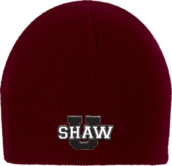 Shaw University Knit Beanie Shaw U Logo - ONLINE ONLY